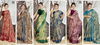 Maxine By Vallabhi Printed Designer Brasso Sarees Wholesale Shop In Surat